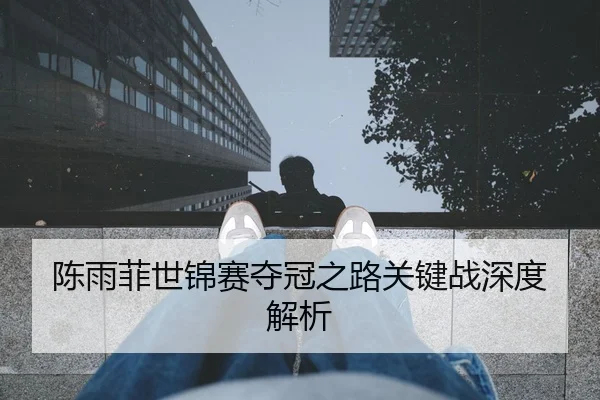 陈雨菲世锦赛夺冠之路关键战深度解析